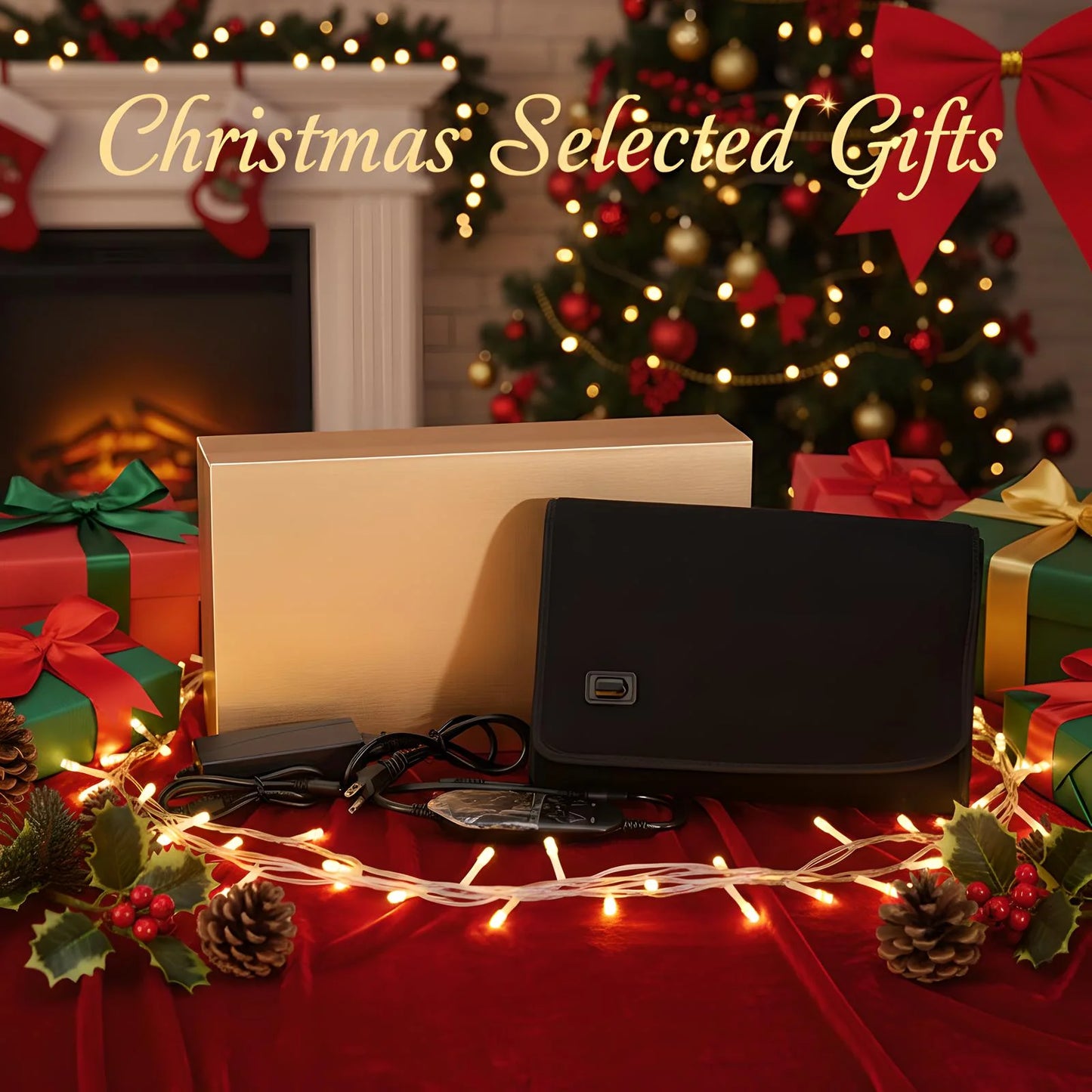 Red Light Therapy Pad Infrared LED Full Body Mat – Full-Body Wellness Pad for Home, Spa & Yoga, Photon Light Therapy Mat（U.S. Standard Plug）